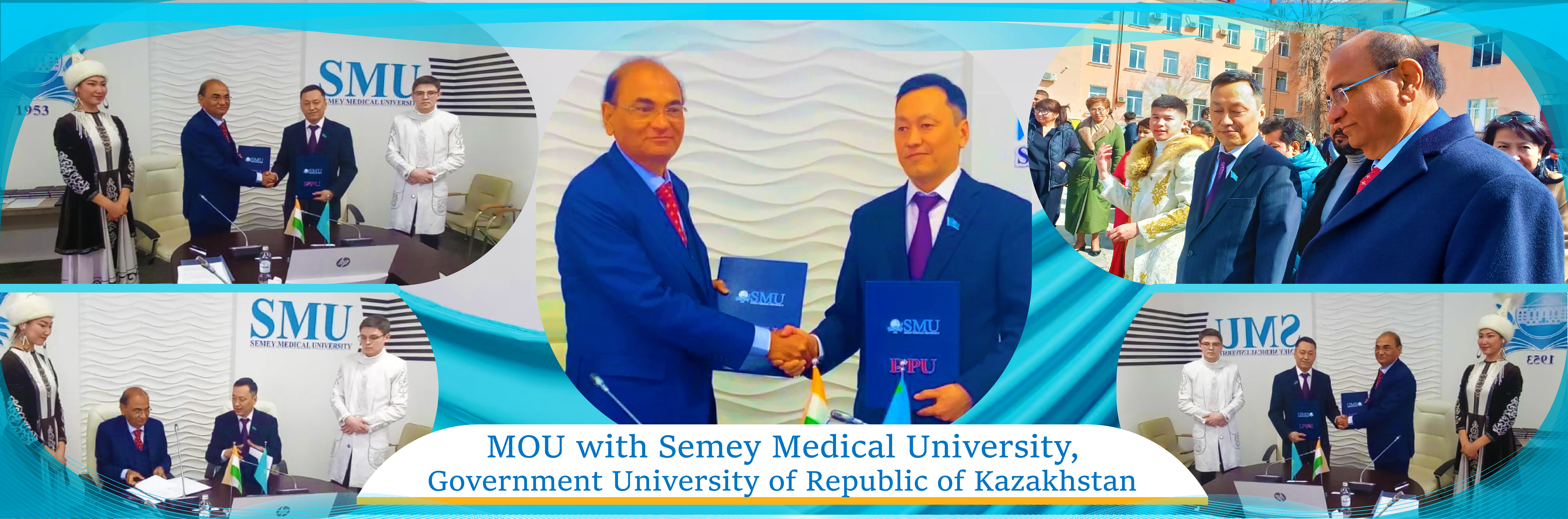 MOU with Semey Medical University, 
                        Government University of Republic of Kazakhstan.
